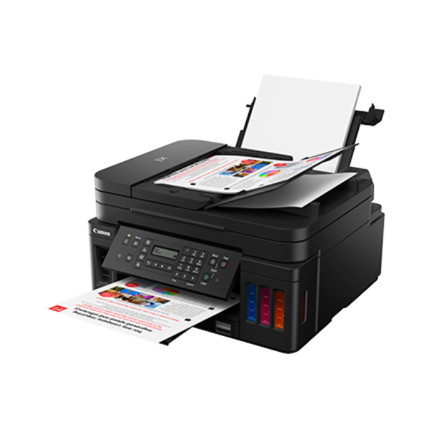 Canon PIXMA G7070 Refillable Ink Tank Wireless AIO With Fax Printer