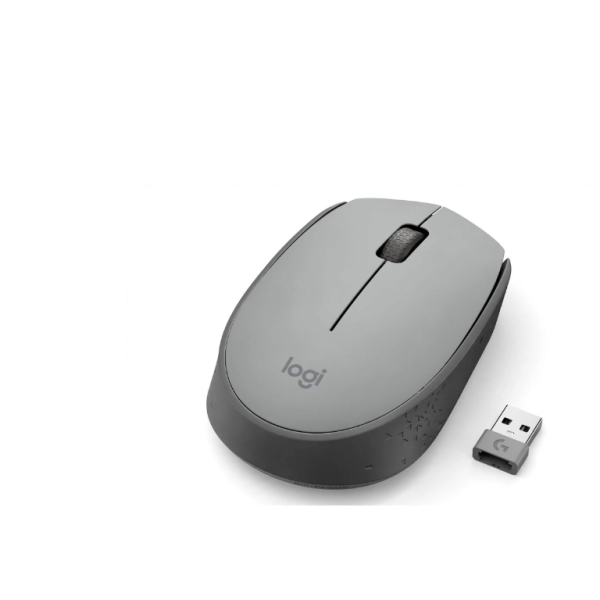 LOGITECH M171 WIRELESS MOUSE, GREY - 910-004655